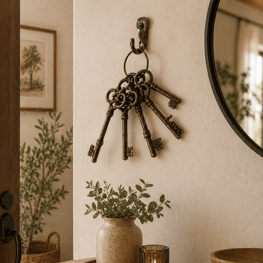 Adorno Juego de llaves de hierro CASONA DECO decoracion