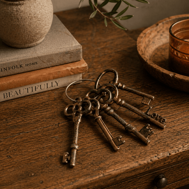 Adorno Juego de llaves de hierro CASONA DECO decoracion