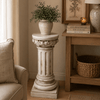 Adorno pedestal clásico estilo romano