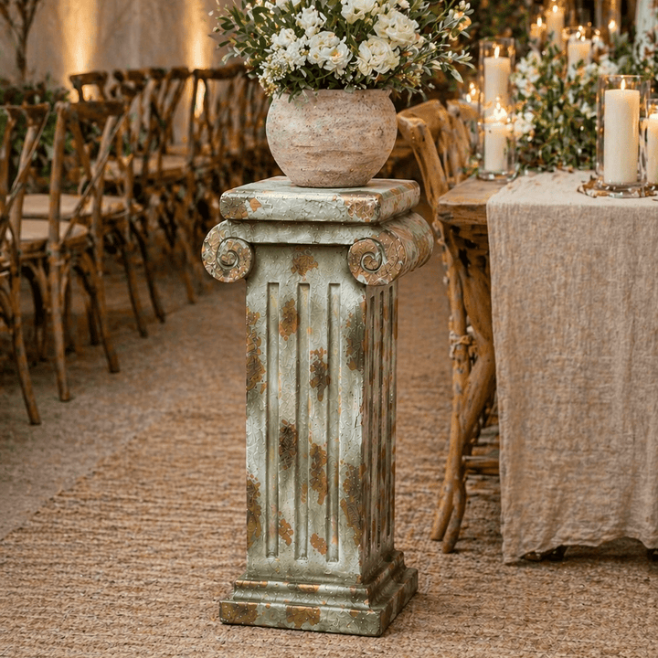 Adorno Pedestal Romano CASONA DECO decoracion