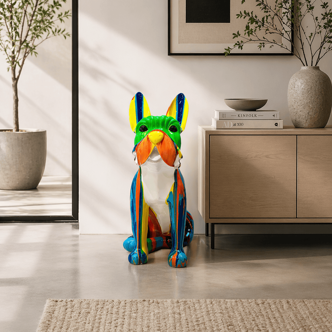 Adorno Perro Xl Colores CASONA DECO animales