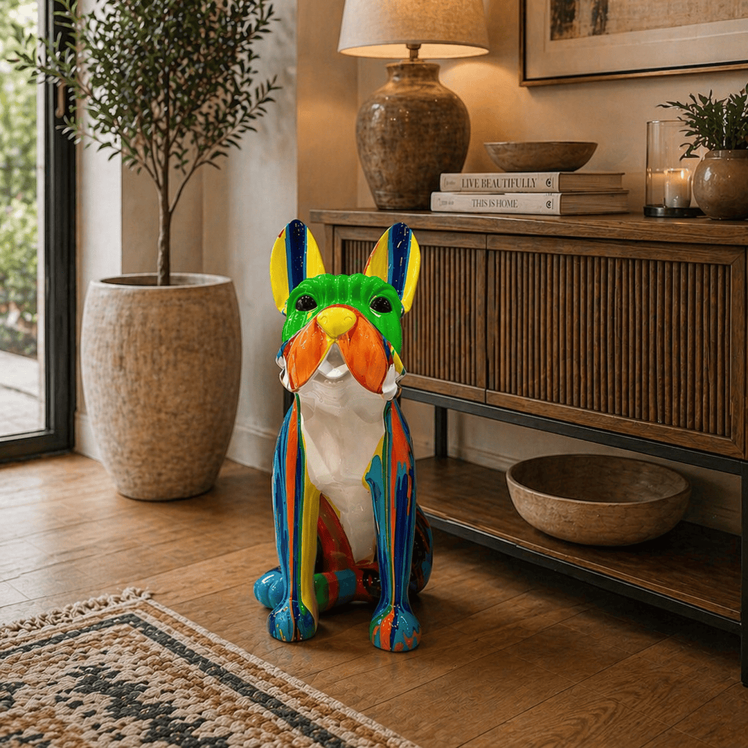 Adorno Perro Xl Colores CASONA DECO animales