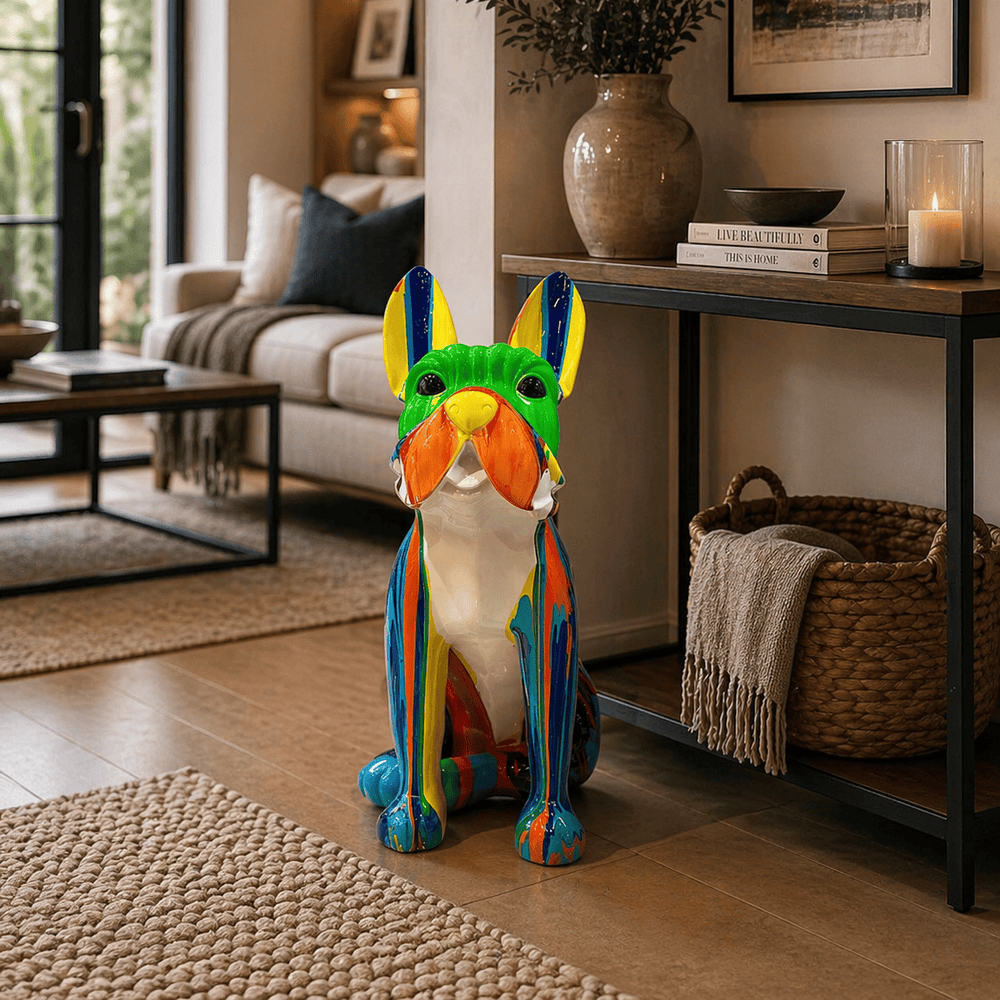 Adorno Perro Xl Colores CASONA DECO animales