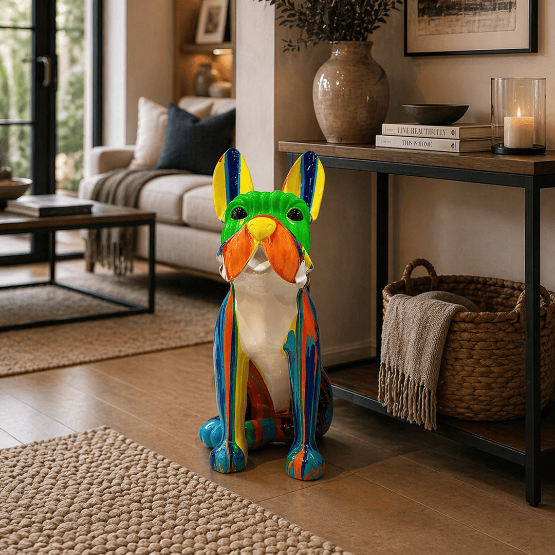 Adorno Perro Xl Colores CASONA DECO animales