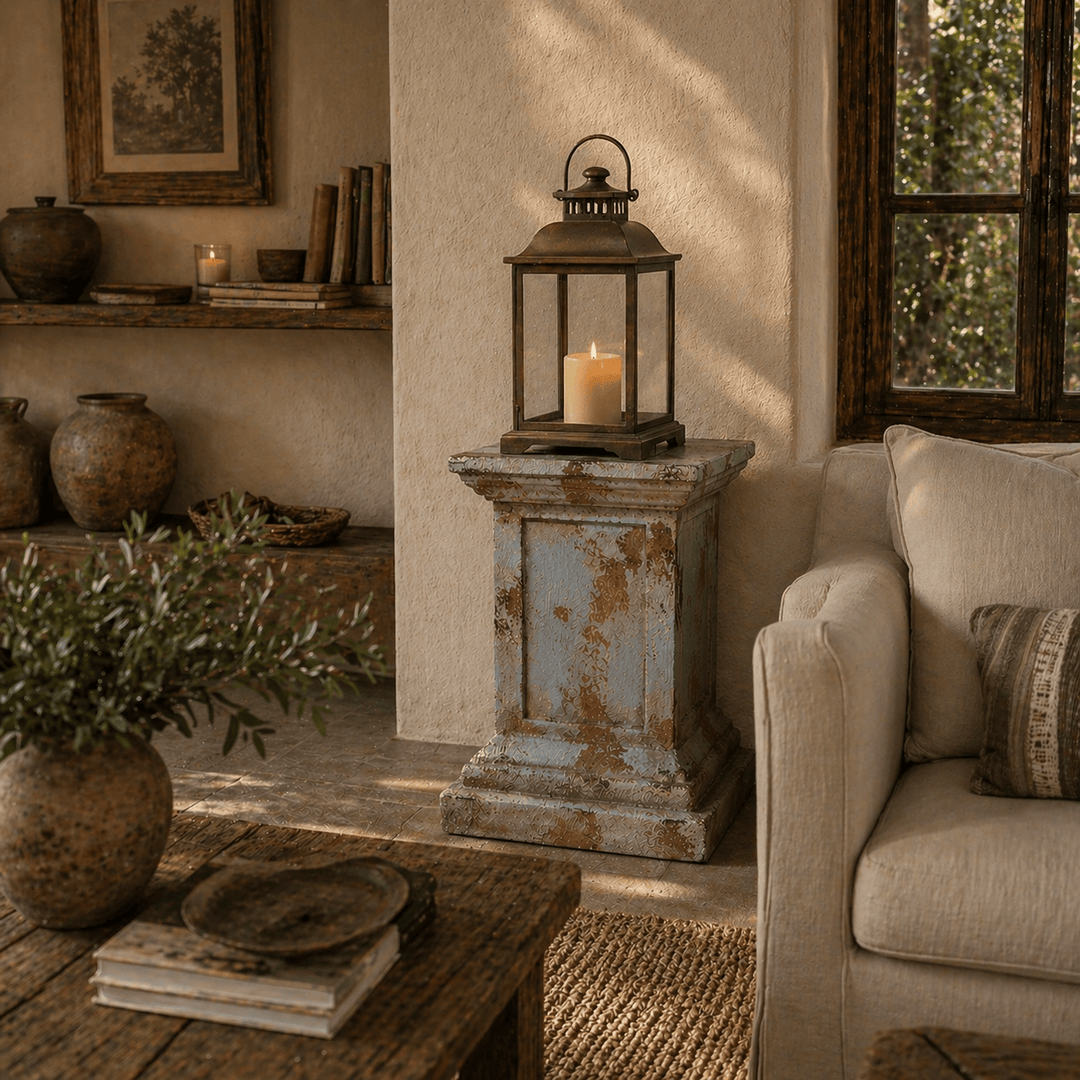 Adorno pilar cuadrado CASONA DECO decoracion