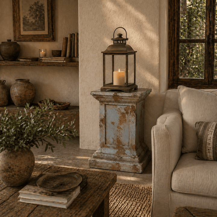 Adorno pilar cuadrado CASONA DECO decoracion