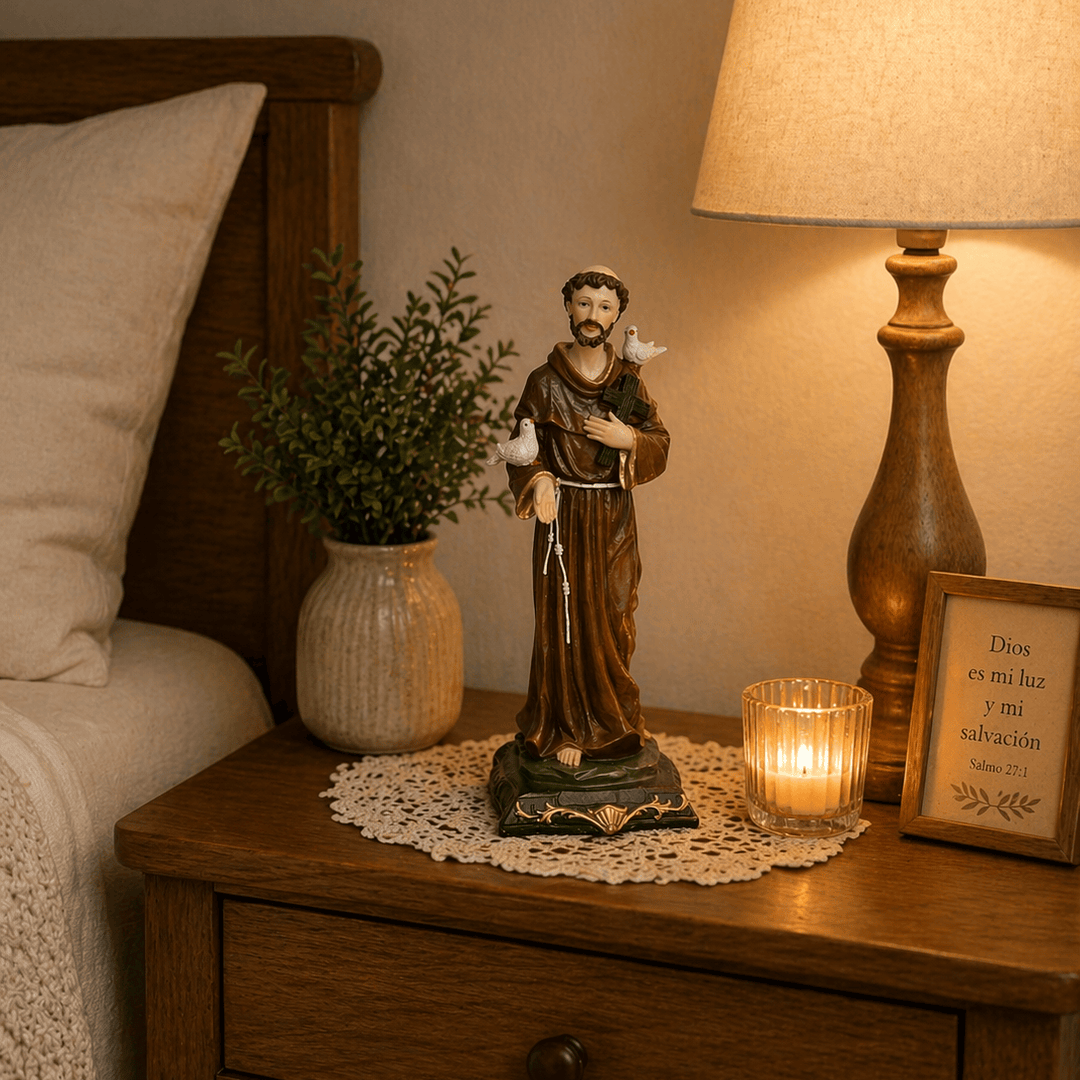Adorno San Francisco de Asís CASONA DECO decoracion