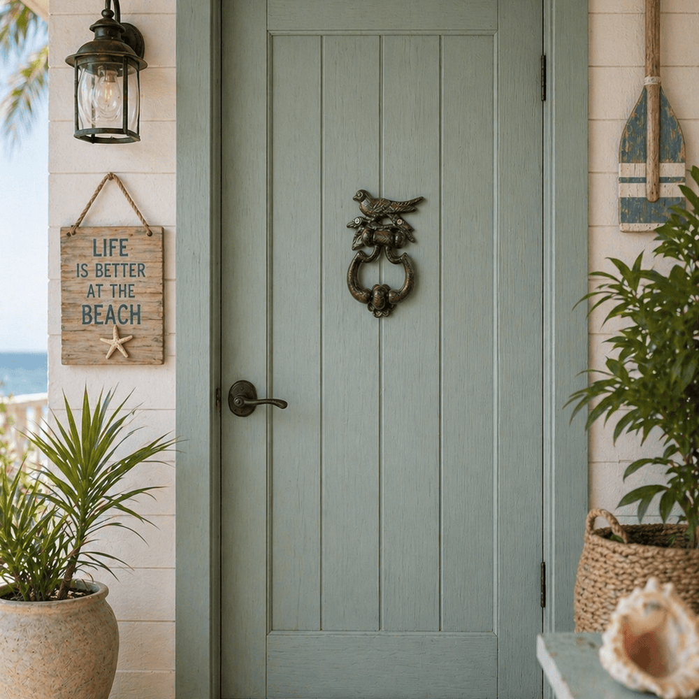 Adorno Toca puerta pajarito de hierro CASONA DECO decoracion