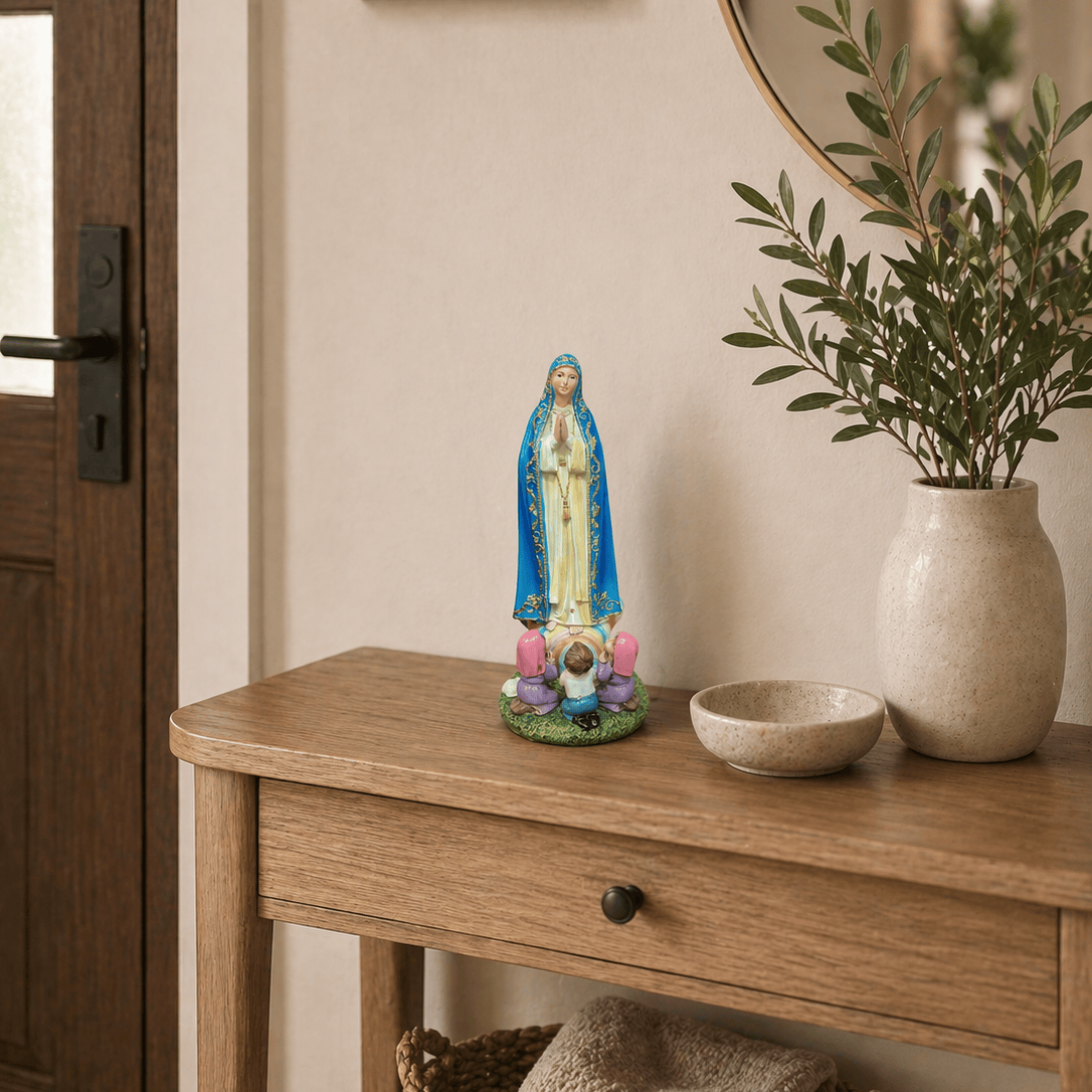 Adorno Virgen de Fátima CASONA DECO decoracion