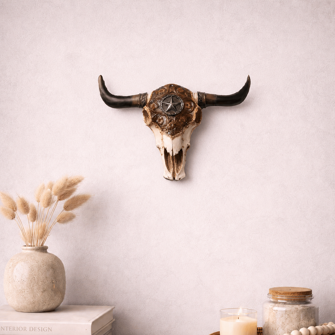 Cráneo Toro Pared