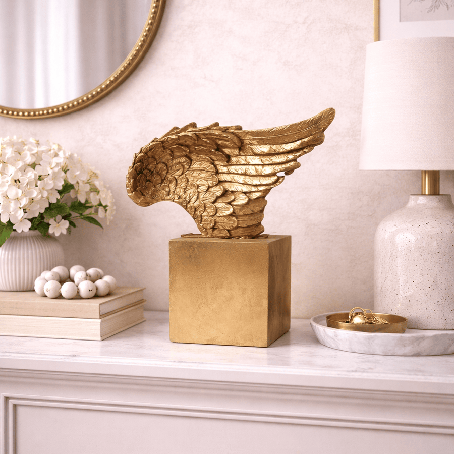 Ala con base dorado CASONA DECO Alas