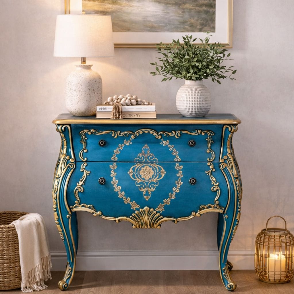 Arrimo estilo clásico Azul CASONA DECO decoracion