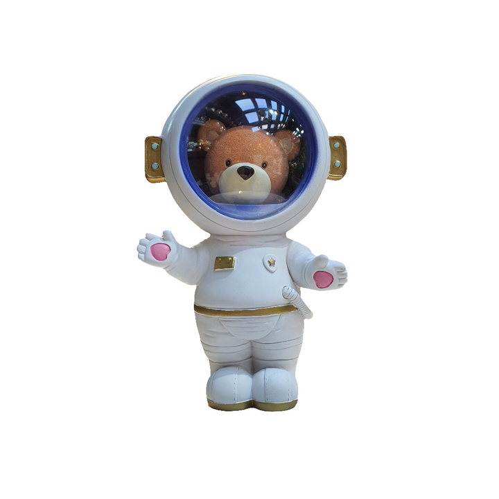 Oso Astronauta con Luz Color Blanco 1603-1B