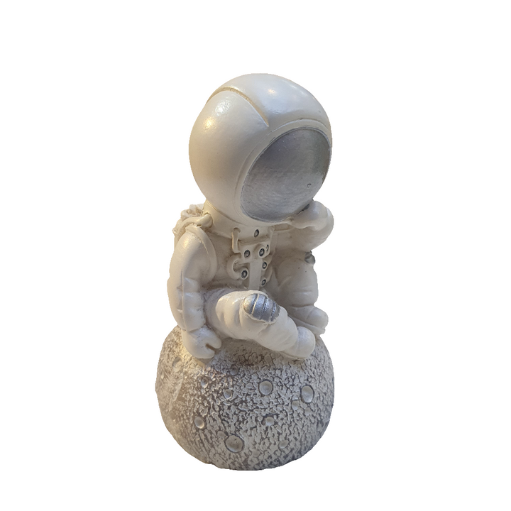 Mini Astronauta Pensando Hy-170D-2 Plata