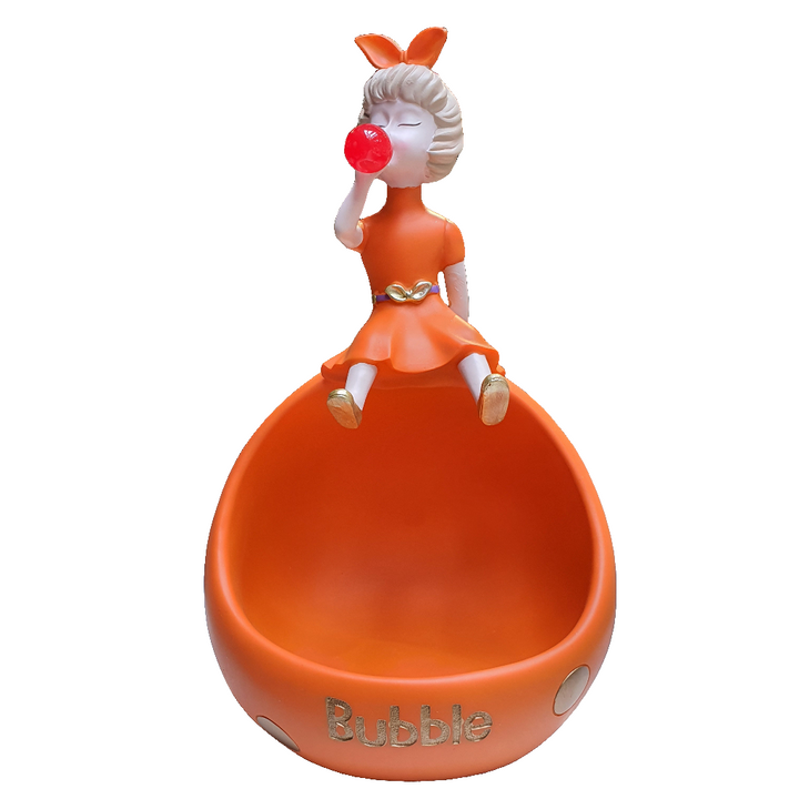 MUNECA BUBBLE COLOR NARANJA CX811-3