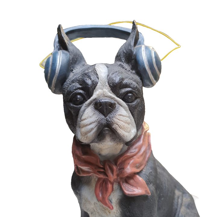 Perro Con Audifonos