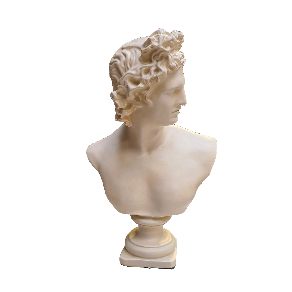 Busto Apolo Color Damasco W8000-107