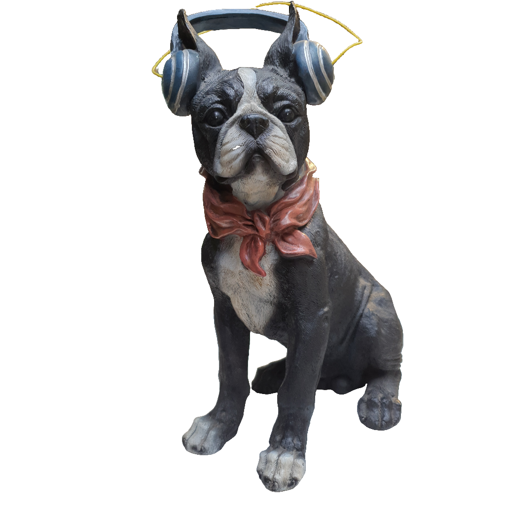 Perro Con Audifonos