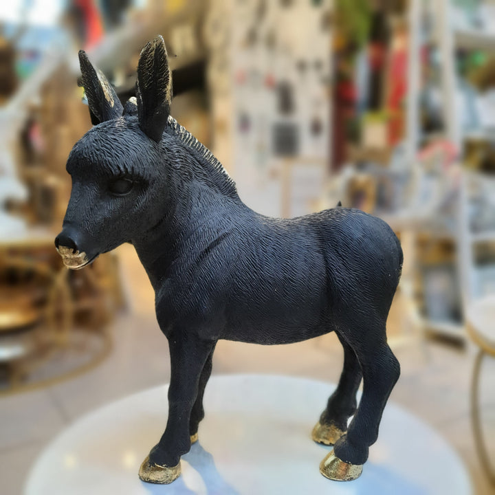 Burro Negro con Dorado CASONA DECO