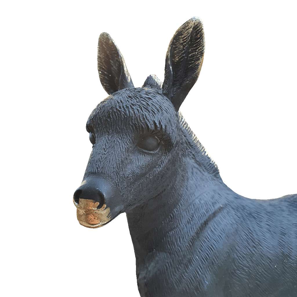 Burro Negro con Dorado CASONA DECO