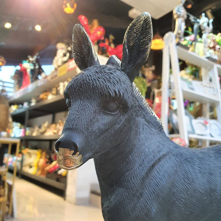 Burro Negro con Dorado CASONA DECO