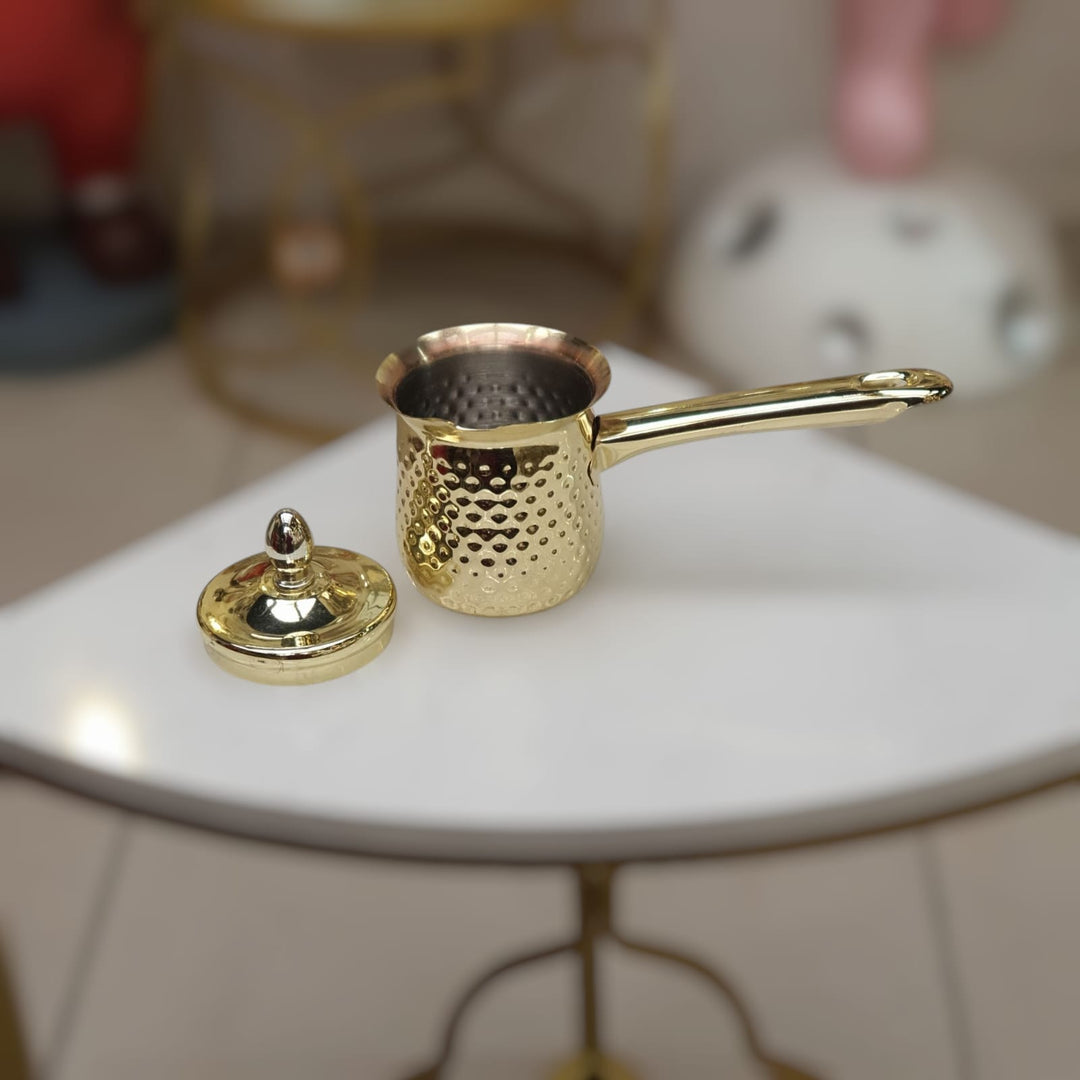 Cafeteras Turcas color Dorado CASONA DECO cocina