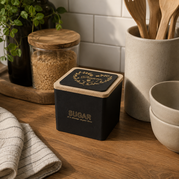 Caja Sugar Negra