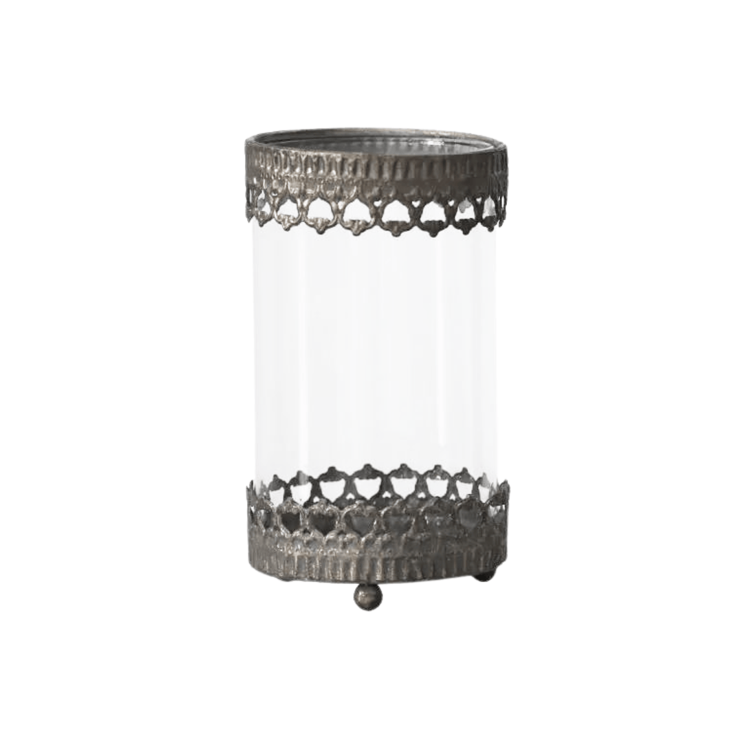 Candelabro Vaso L color Plateado 6j7031Y CASONA DECO