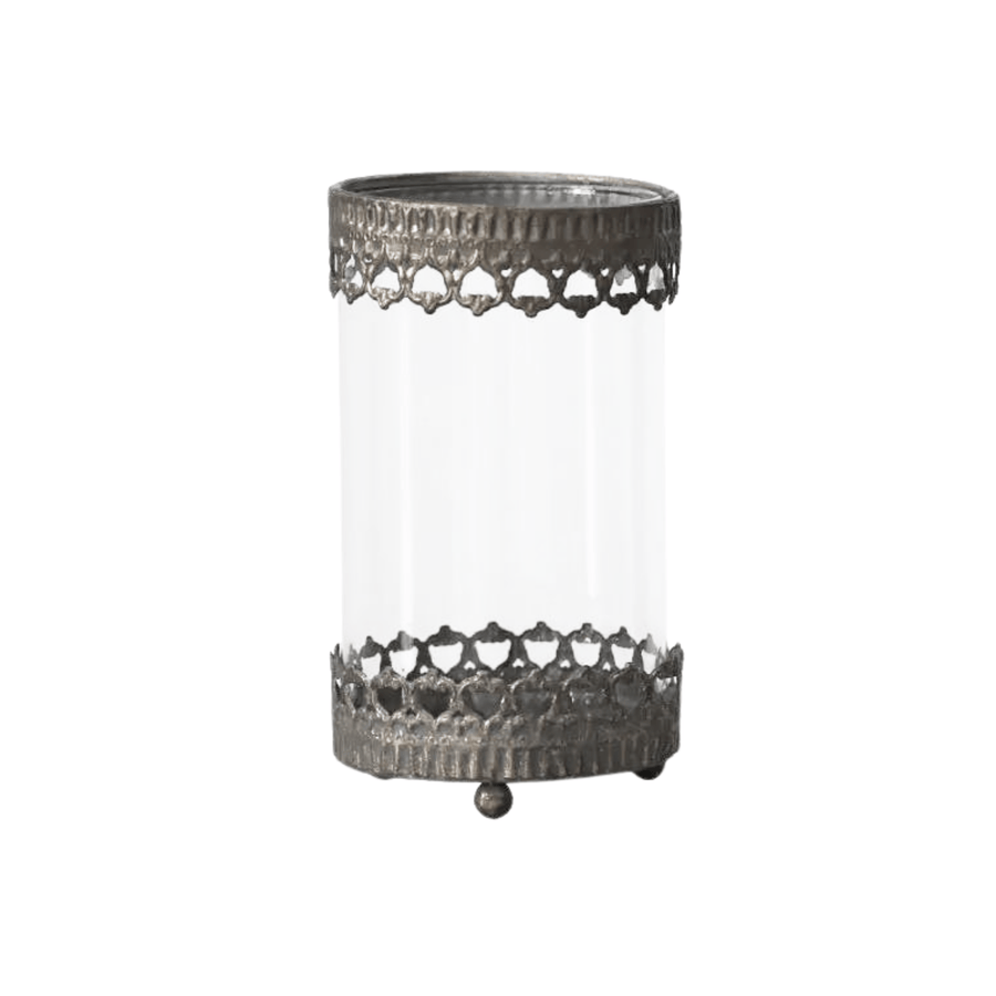 Candelabro Vaso L color Plateado 6j7031Y CASONA DECO