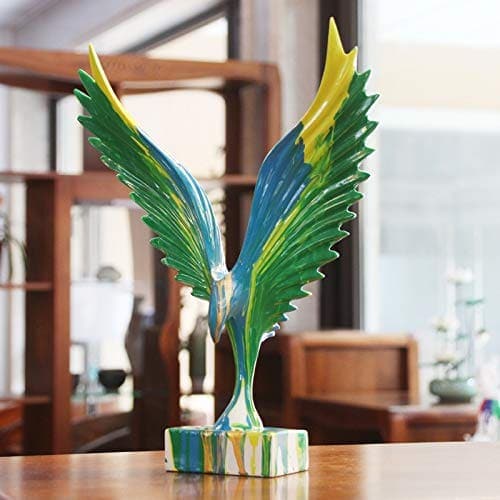 Águila verde Multicolor XL CASONA DECO
