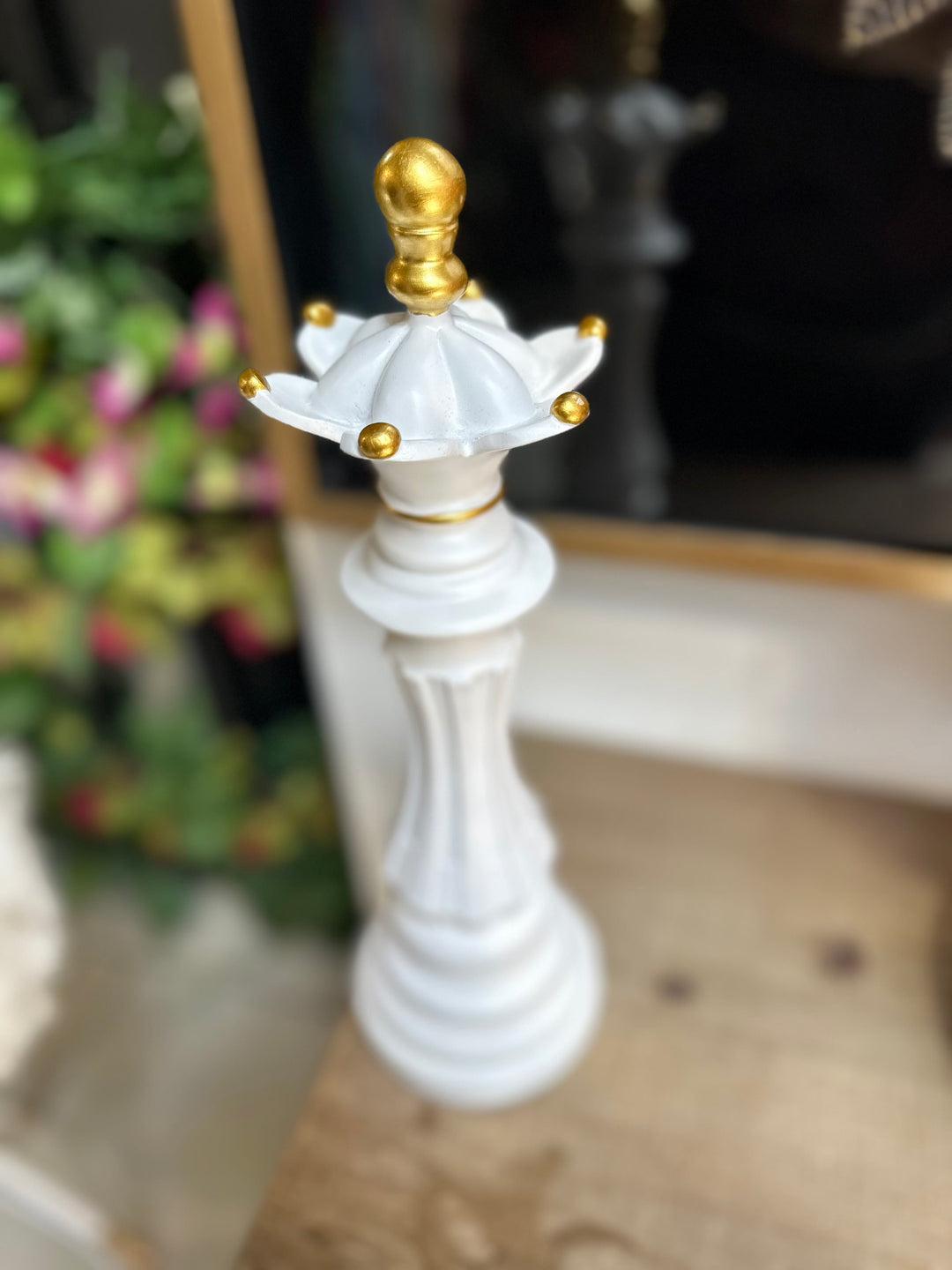 Ajedrez Reina Blanca CASONA DECO