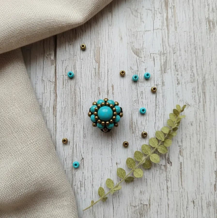 Anillo Kala Turquesa CASONA DECO anillo