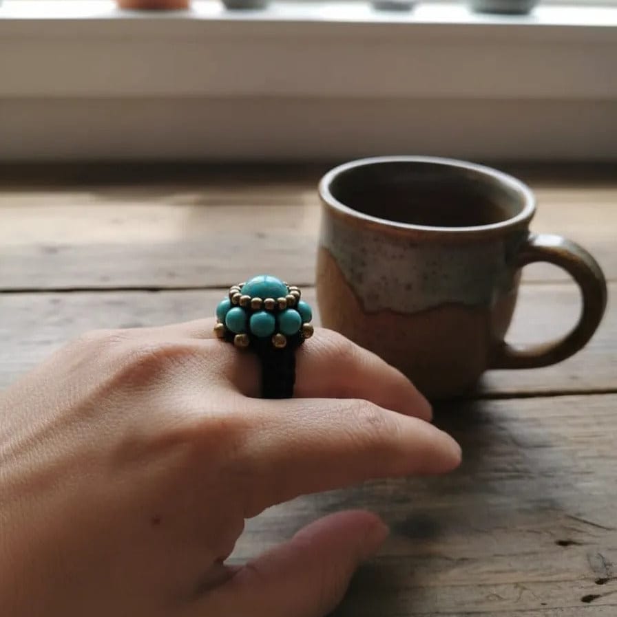 Anillo Kala Turquesa CASONA DECO anillo