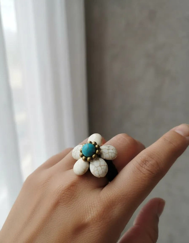 Anillo Keira blanco CASONA DECO anillo