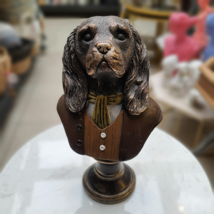Busto Perro Cavalier CASONA DECO animales