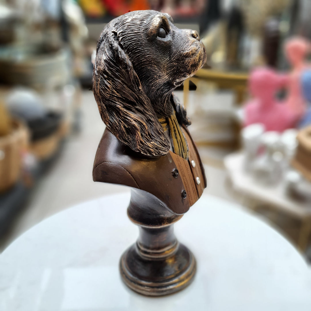 Busto Perro Cavalier CASONA DECO animales
