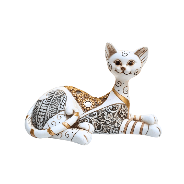 Gato con diseños L CASONA DECO animales