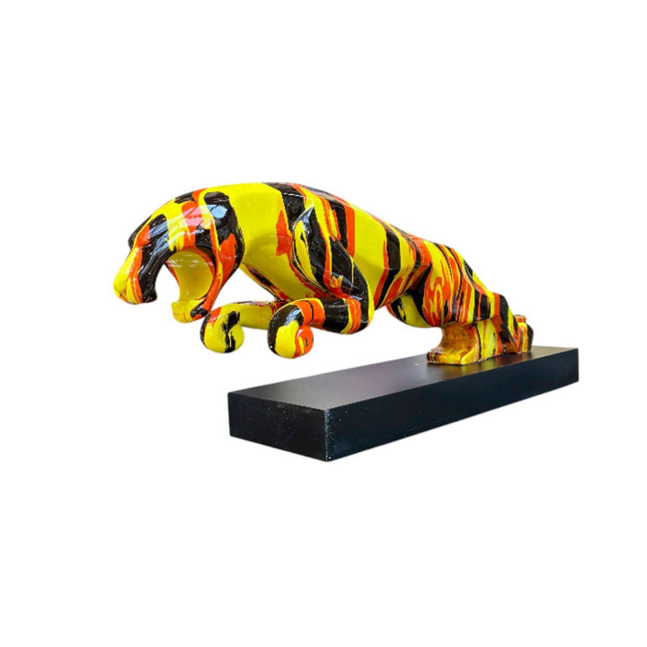 Leopardo decorativo multicolor CASONA DECO animales