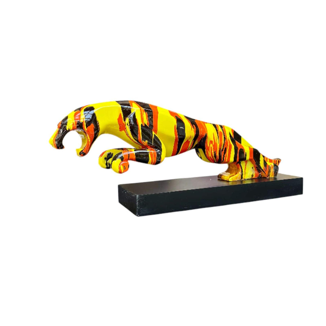 Leopardo decorativo multicolor CASONA DECO animales