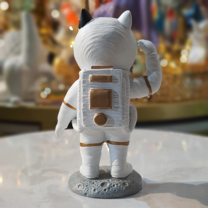Perro bulldog frances Astronauta Saludando CASONA DECO animales