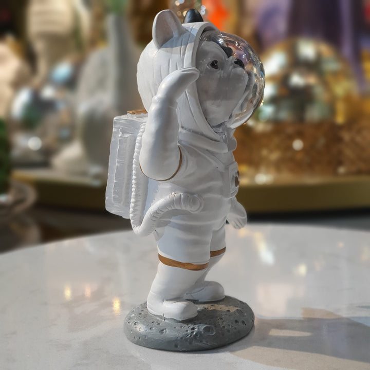 Perro bulldog frances Astronauta Saludando CASONA DECO animales