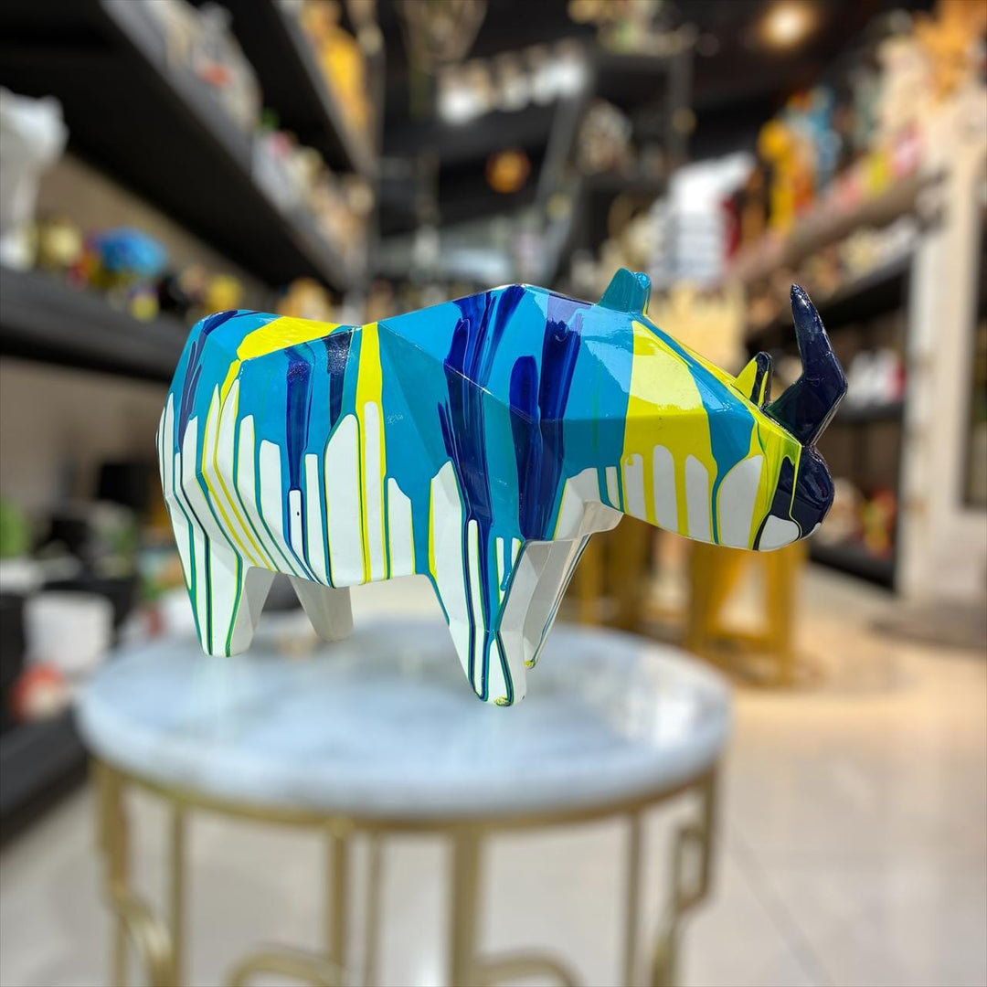 Rinoceronte Geo Multicolor CASONA DECO animales