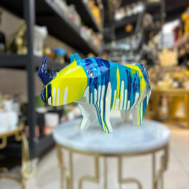 Rinoceronte Geo Multicolor CASONA DECO animales