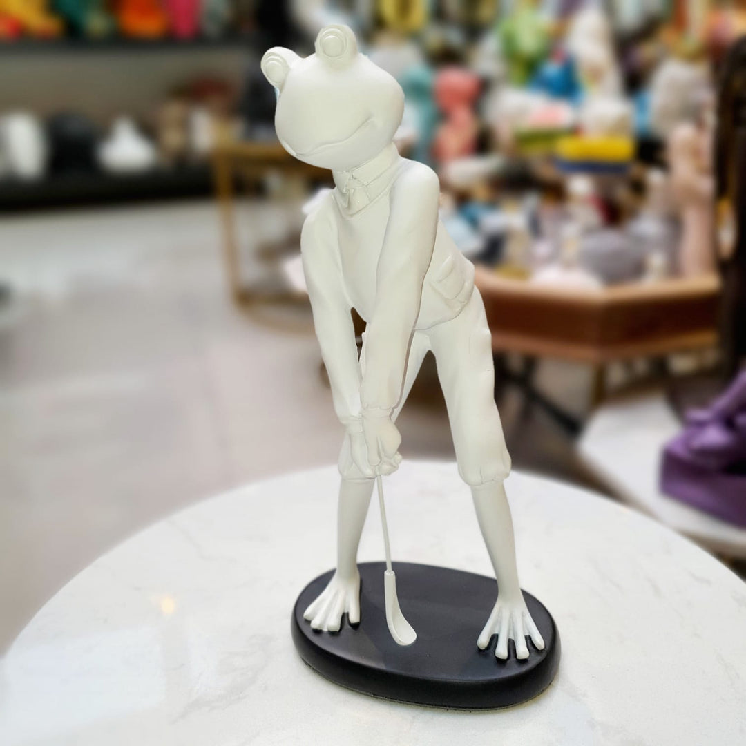 Sapo Golf 1 Blanco CASONA DECO animales