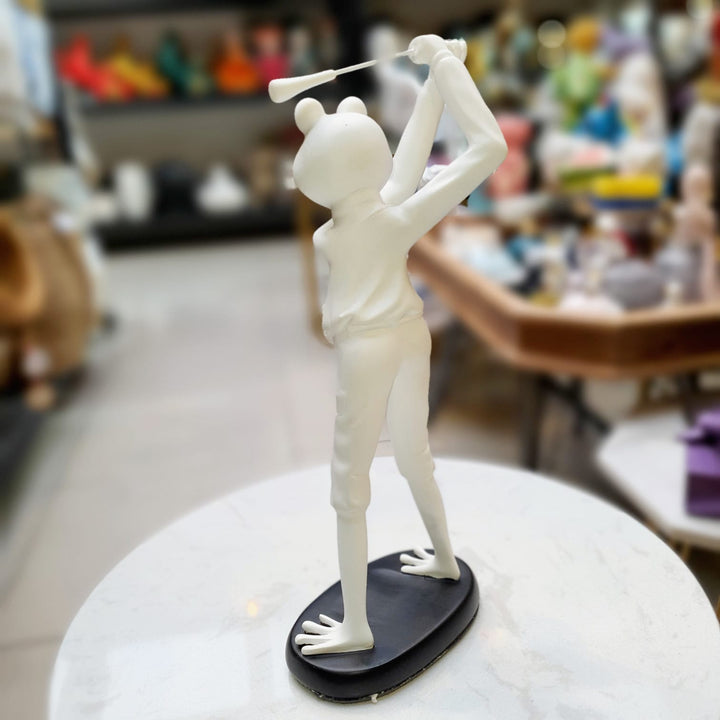 Sapo Golf 2 Blanco CASONA DECO animales