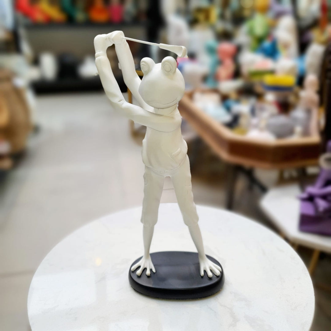 Sapo Golf 2 Blanco CASONA DECO animales