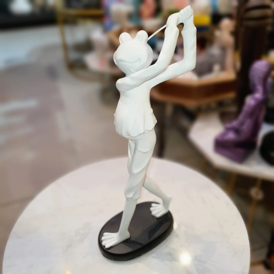 Sapo Golf 3 Blanco CASONA DECO animales