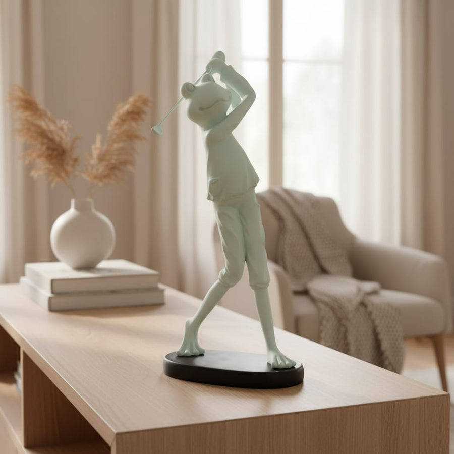 Sapo Golf 3 Blanco CASONA DECO animales