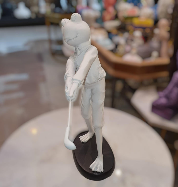 Sapo Golf 4 Blanco CASONA DECO animales