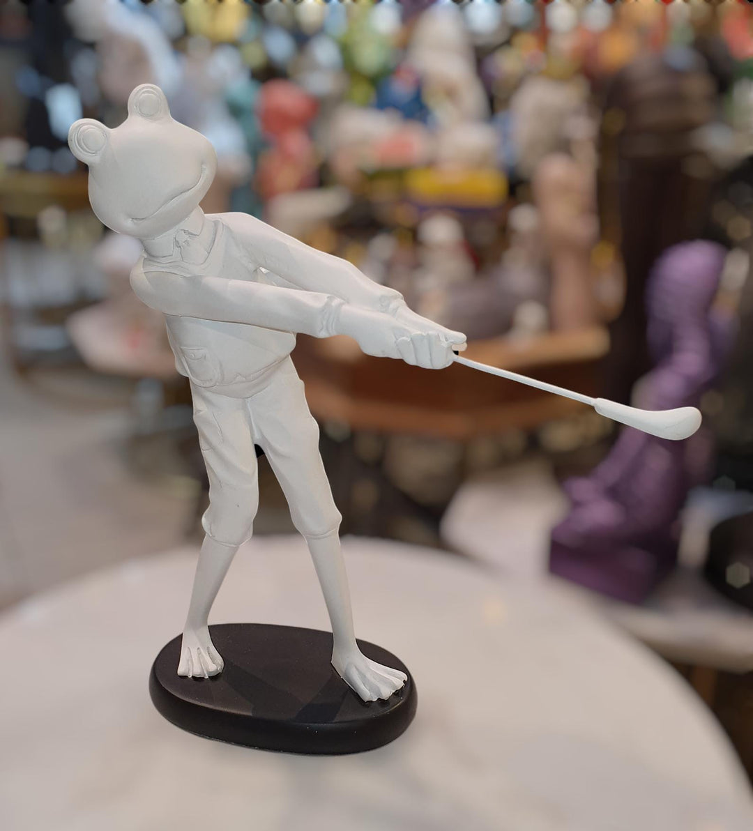 Sapo Golf 4 Blanco CASONA DECO animales